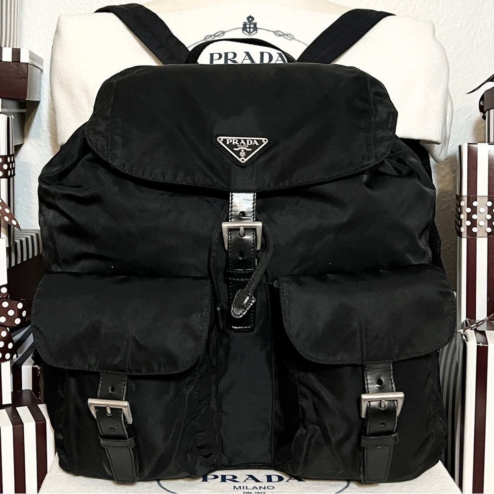 Prada Backpack!Large! - image 5